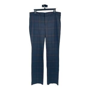 NYDJ Pants Slim straight Trouser plaid size 10